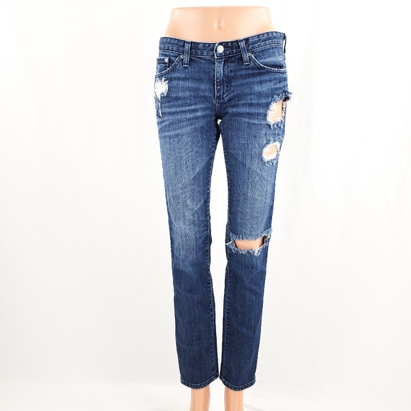 Anthro AG Adriano Goldschmied Cigarette Jeans Size 27 - Picture 10 of 12